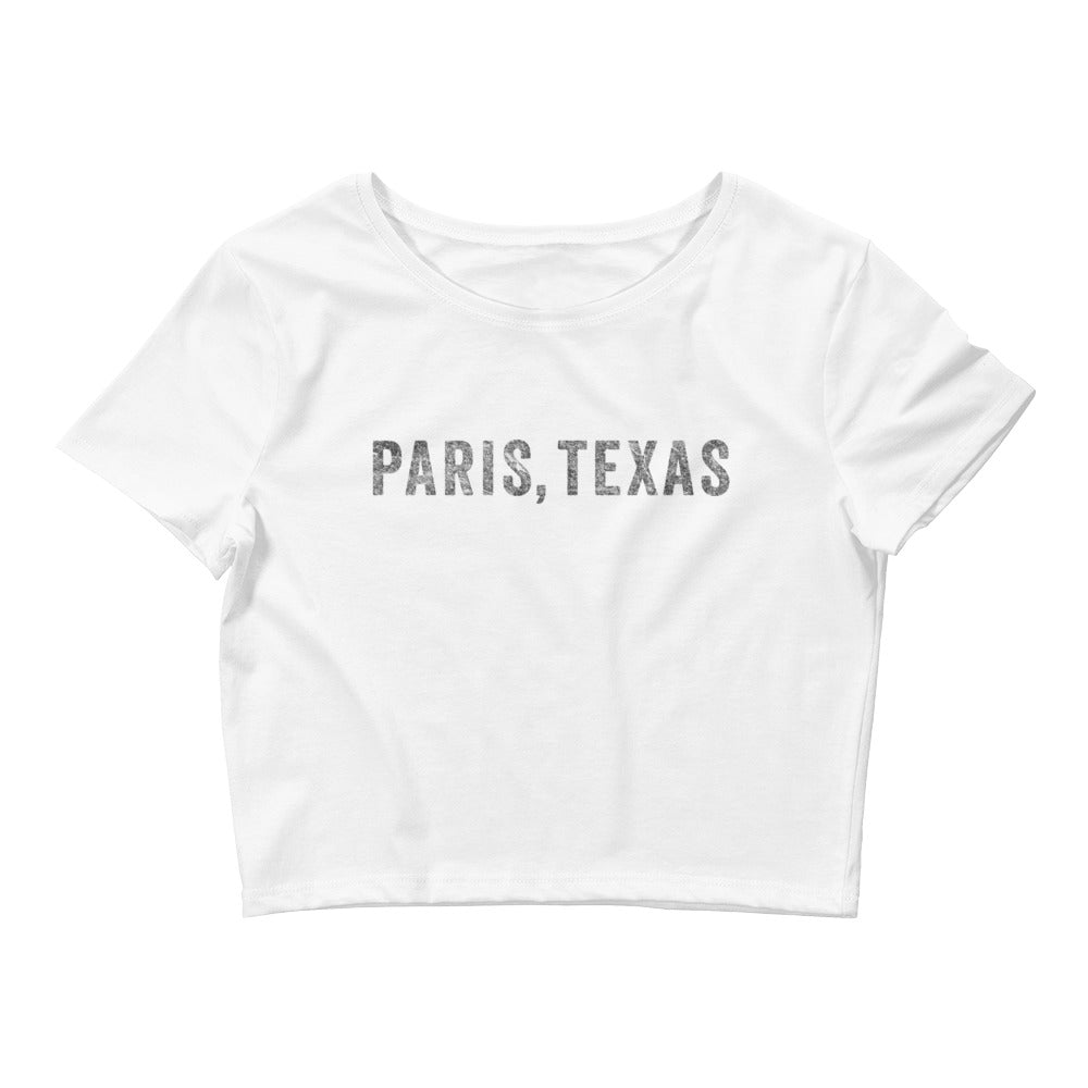 Paris Texas Crop Tee