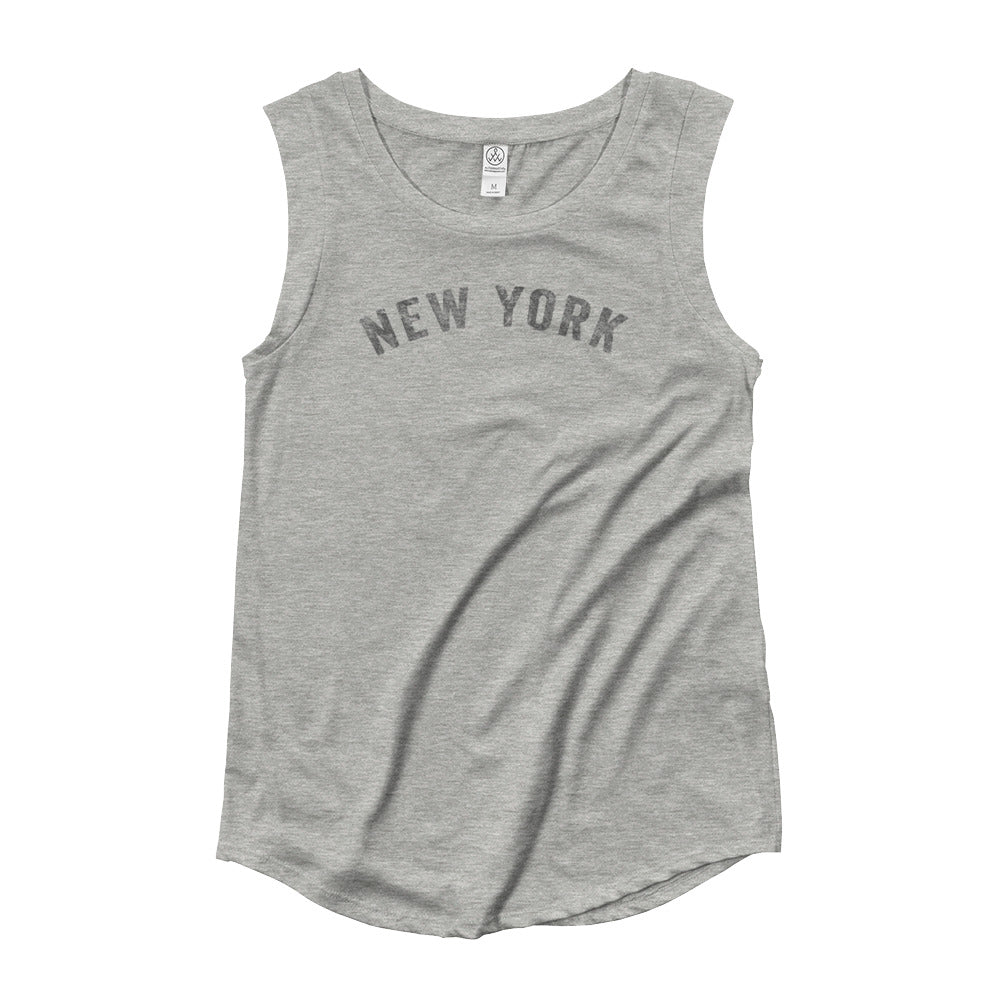 New York Cap Sleeve T-Shirt