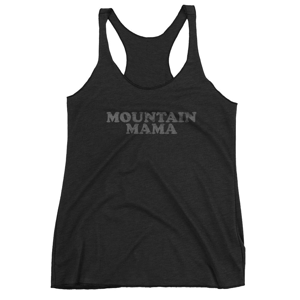 Mountain Mama Distressed Type Classic tank top
