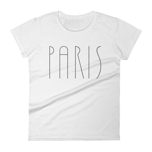 Paris Women's short sleeve t-shirt