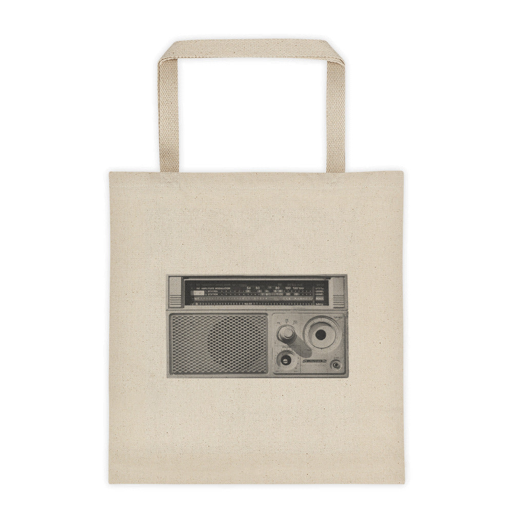 Old School Radio Tote bag
