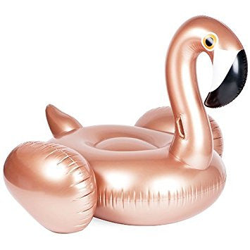 Rose Gold Flamingo Float